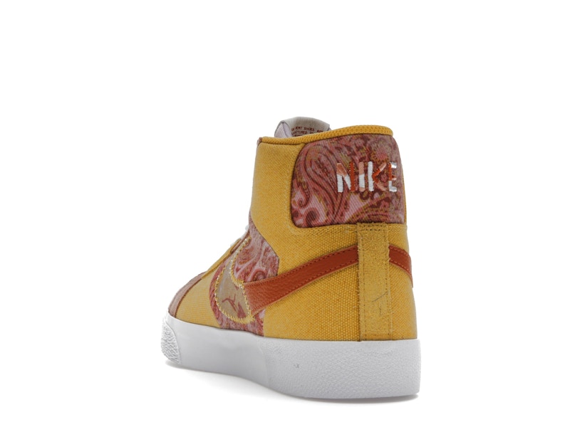 Nike SB Zoom Blazer Mid Premium Floral Paisley Sanded Gold