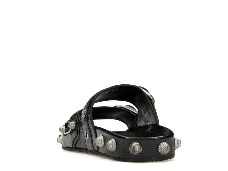 Balenciaga Cagole Sandals Black
