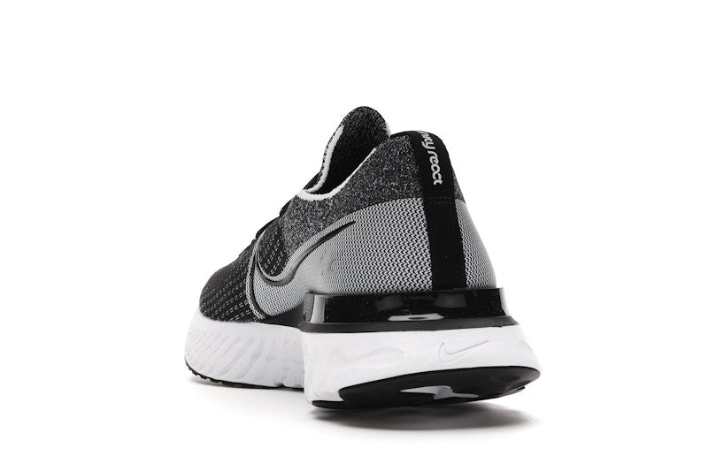 Nike React Infinity Run Flyknit Black White