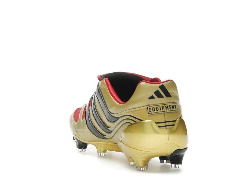 adidas Predator Precision FG Zinedine Zidane Gold Metallic Made in Germany