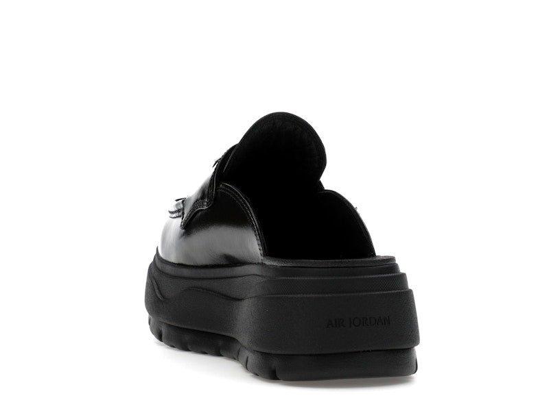 Jordan Mule Black Metallic Silver (Women's)
