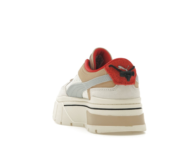 Puma Mayze Stack Retro Grade Vaporous Grey Red