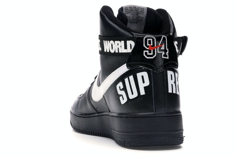 Nike Air Force 1 High Supreme World Famous Black