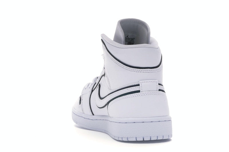 Jordan 1 Mid Iridescent Reflective White (Women's)