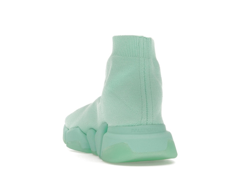 Balenciaga Speed 2.0 Recycled Transparent Sole Green