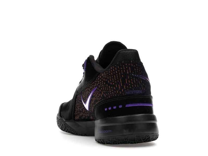 Nike Zoom LeBron NXXT Gen AMPD Black Field Purple Bright Mandarin
