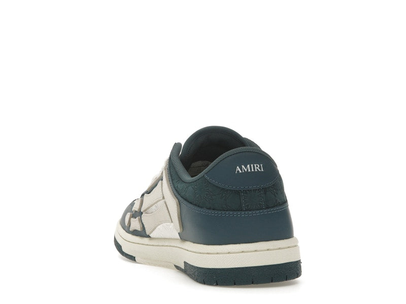 AMIRI Skel Top Low Vintage Blue Quad Monogram Debossed