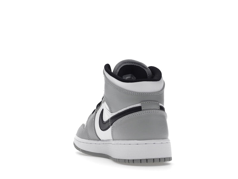 Jordan 1 Mid Light Smoke Grey (GS)