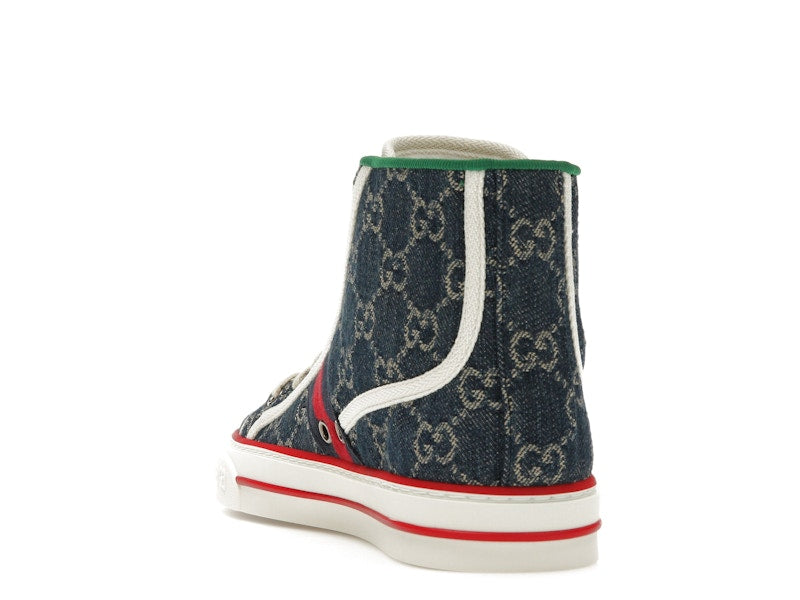 Gucci Tennis 1977 High Top Denim GG Print (Women's)