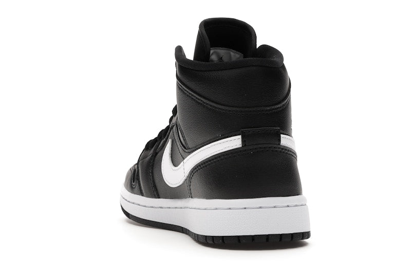 Jordan 1 Mid Black White (Women's)
