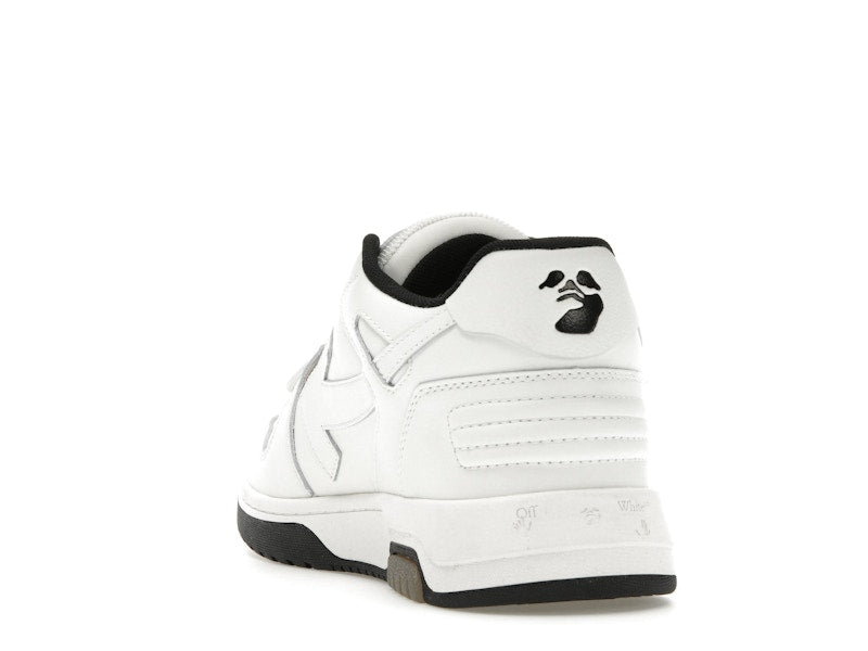 OFF-WHITE Out Of Office OOO Low Tops "Off-White" White Black