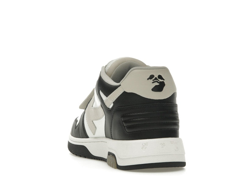 OFF-WHITE Out Of Office OOO Low Tops Black Beige