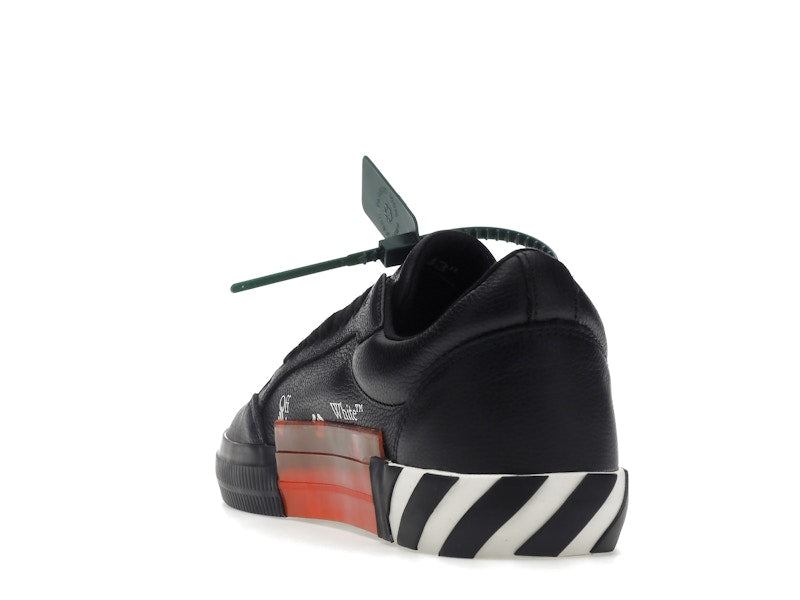 OFF-WHITE Vulc Low Leather Black White SS22