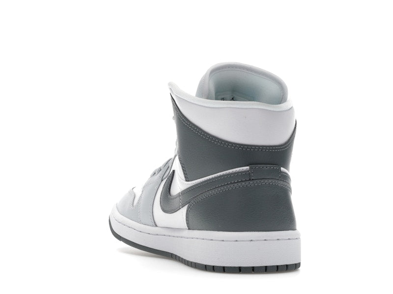 Jordan 1 Mid White Smoke Grey (Women's)