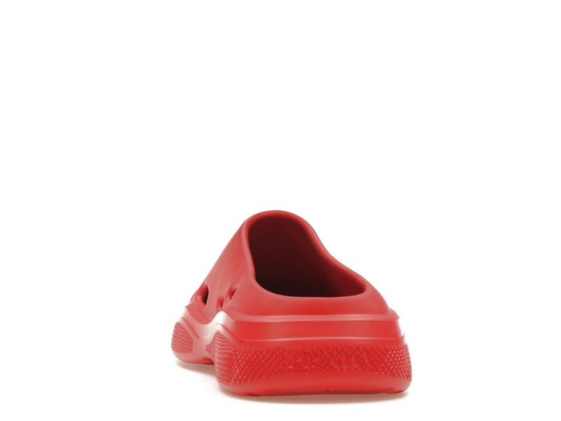 Prada Foam Rubber Mule Red