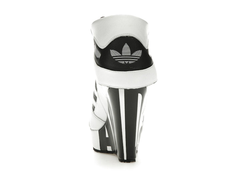 adidas JS Streetball Platform Jeremy Scott White Black (Women's)