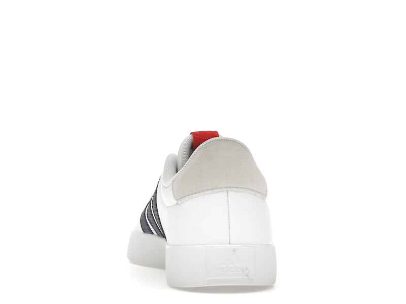 adidas Vl Court 3.0 Cloud White Dark Blue Better Scarlet