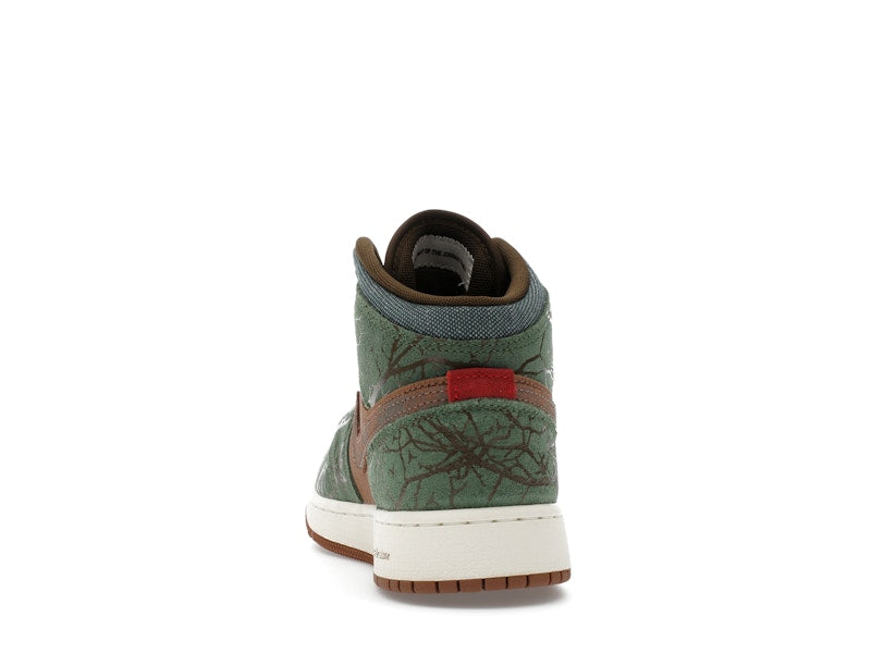 Jordan 1 Mid Treeline (GS)