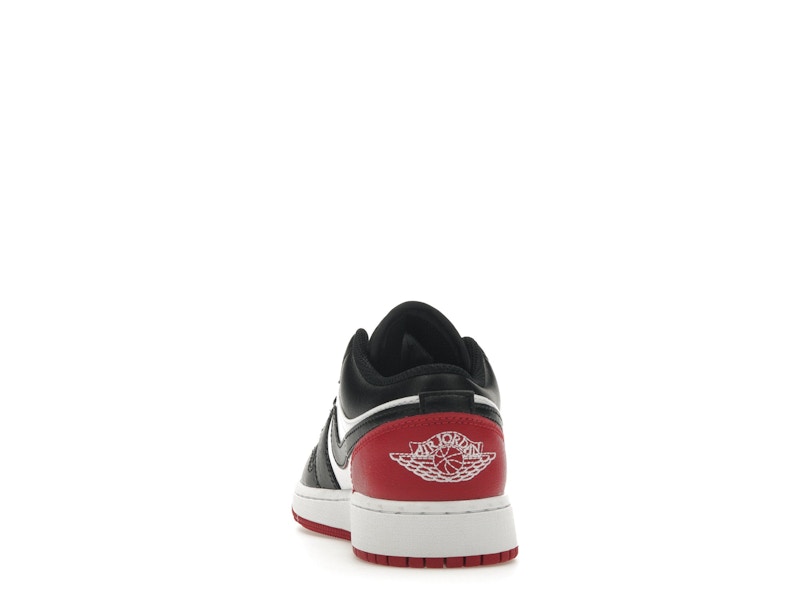 Jordan 1 Low Bred Toe 2.0 (GS)