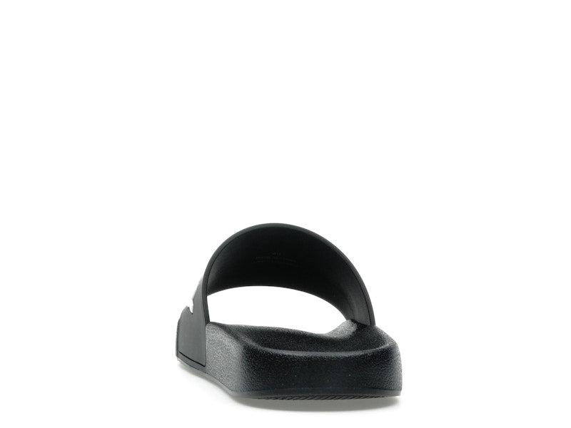 Burberry Logo Slides Black Optic White