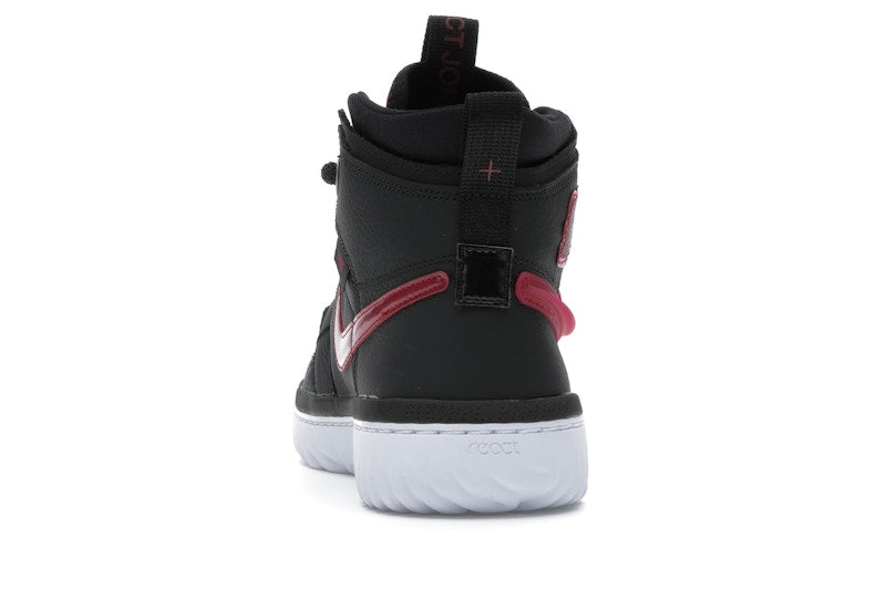 Jordan 1 High React Black Noble Red