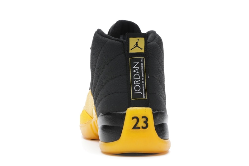 Jordan 12 Retro Black University Gold