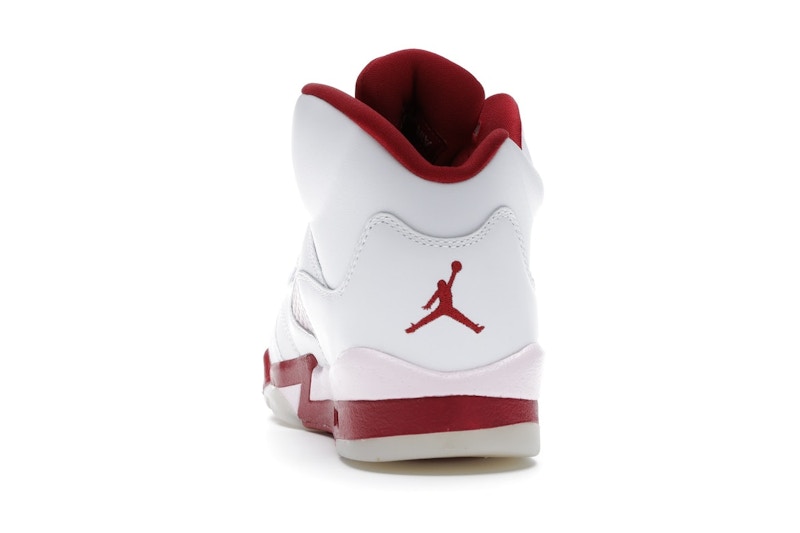 Jordan 5 Retro White Pink Red (GS)