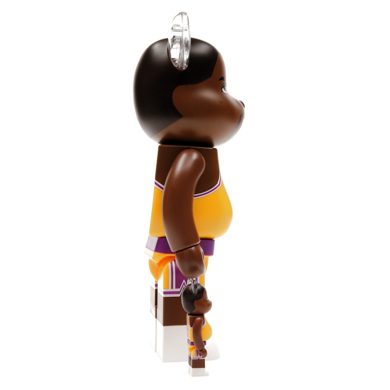 Bearbrick NBA Magic Johnson (Los Angeles Lakers) 100% & 400% Set