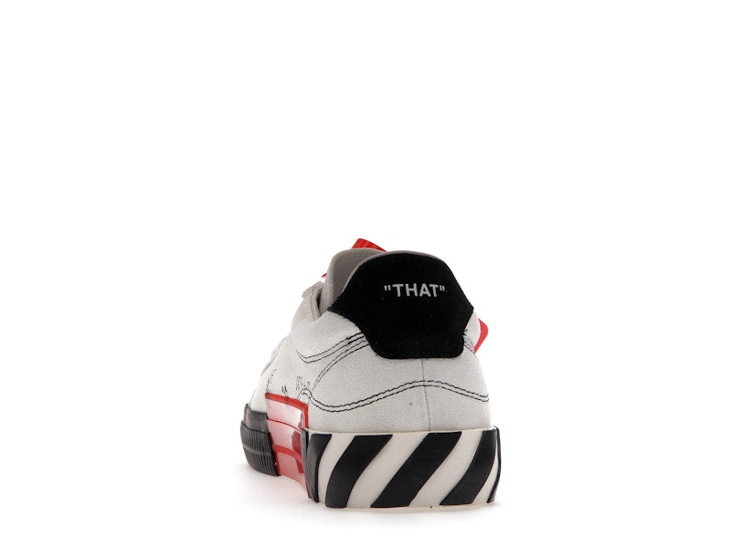 Off-White Low Vulc White Black (Women's)