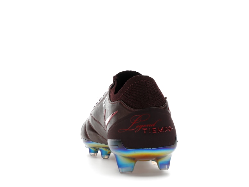 Nike Tiempo Legend 10 Elite Luxe FG Montebelluna Leather Port Wine