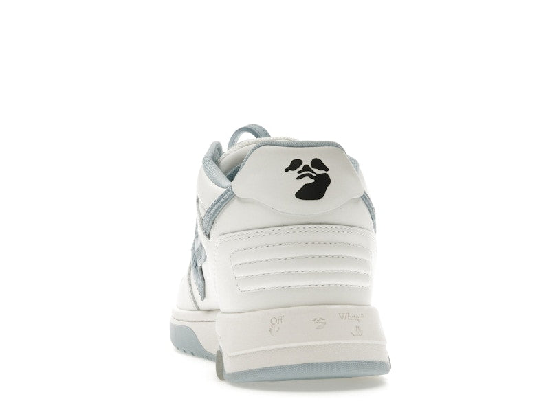 OFF-WHITE Out Of Office OOO Low Tops Embroidered Arrow White Light Blue