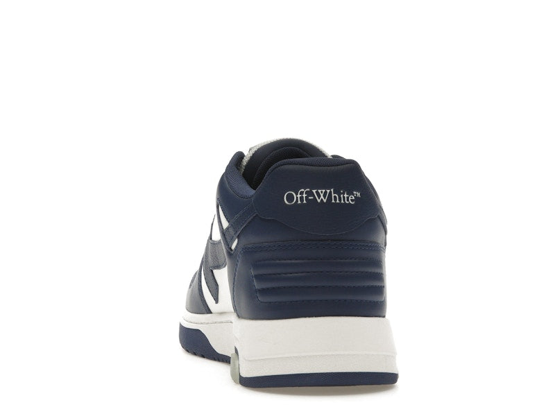 OFF-WHITE Out Of Office OOO Low Tops White Royal Blue