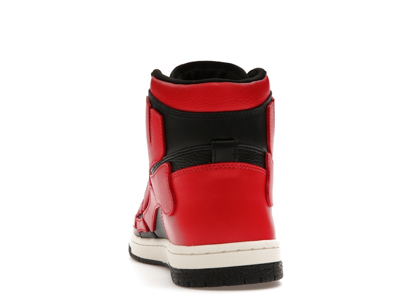 AMIRI Skel Top Hi Black Red White