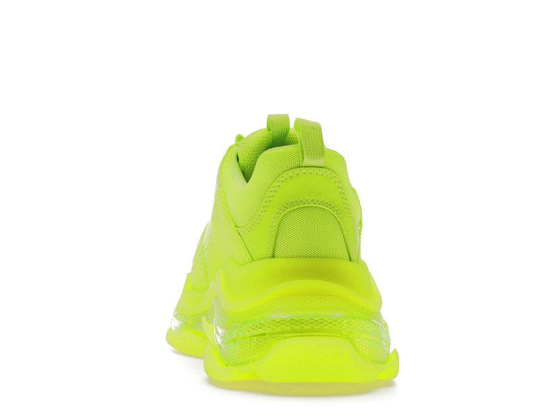 Balenciaga Triple S Clear Sole Fluo Yellow
