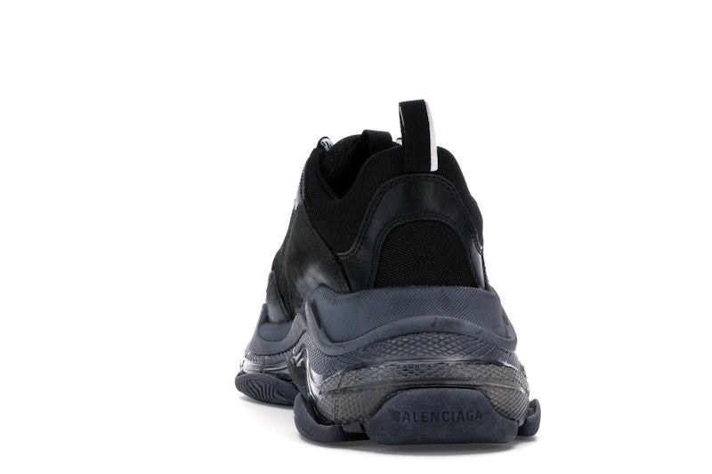 Balenciaga Triple S Clear Sole Black