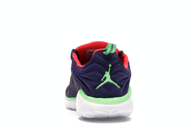 Jordan Flight Flex Trainer Ink/Lt Psn Green-Infrrd 23-White