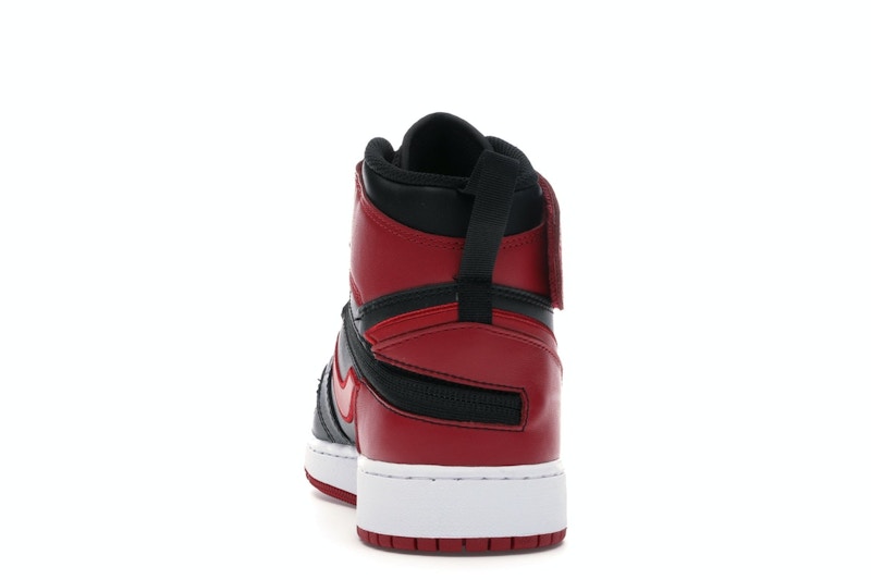 Jordan 1 High FlyEase Bred White Toe (GS)