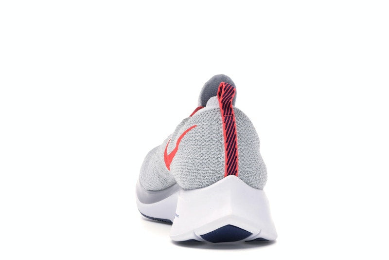 Nike Zoom Fly Flyknit Pure Platinum Bright Crimson