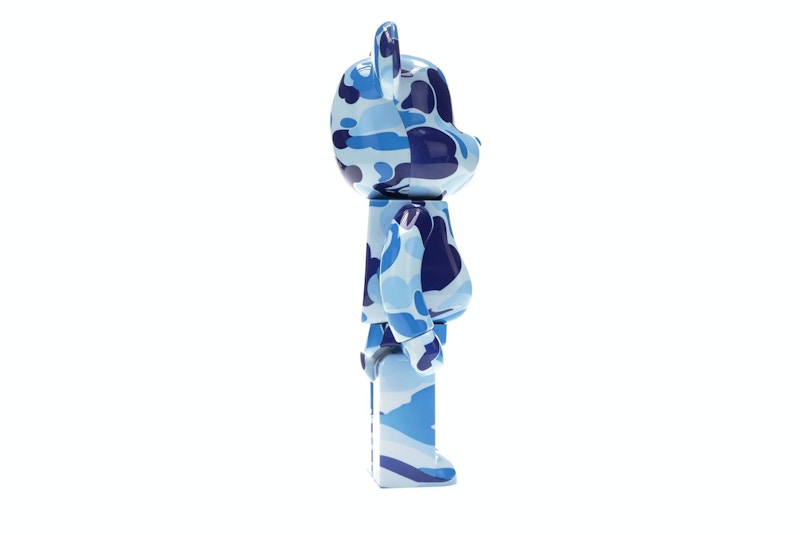 Bearbrick A Bathing Ape ABC Camo 100% & 400% Set Blue
