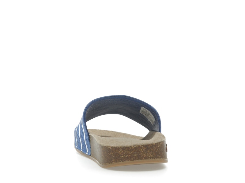 adidas Adilette Slides Royal Blue Core White Gum