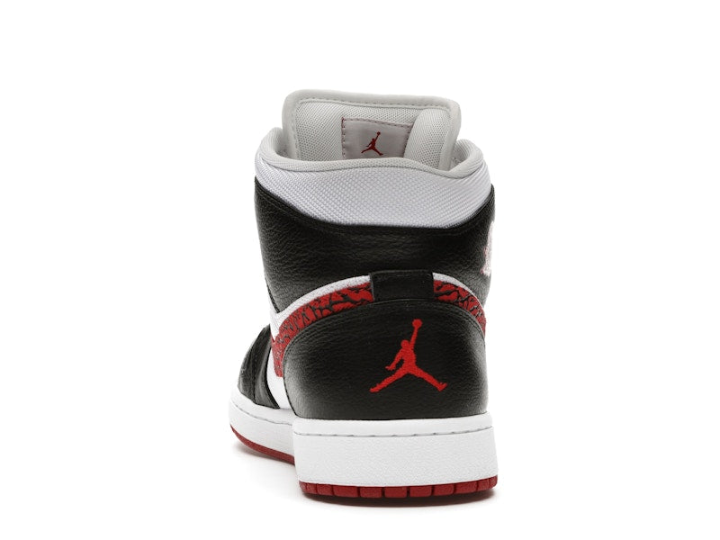 Jordan 1 Phat White Red Black (Elephant Print)