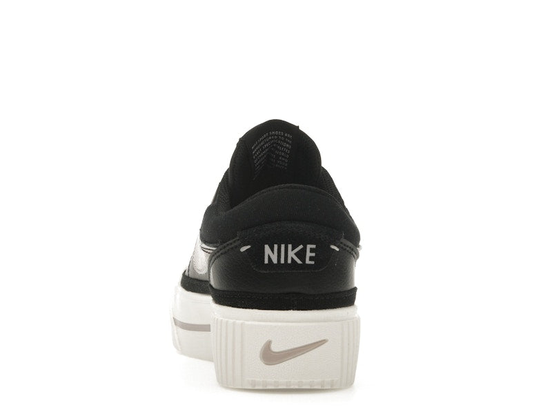 Nike Court Legacy Lift Black Sail Platinum Violet (Women's)