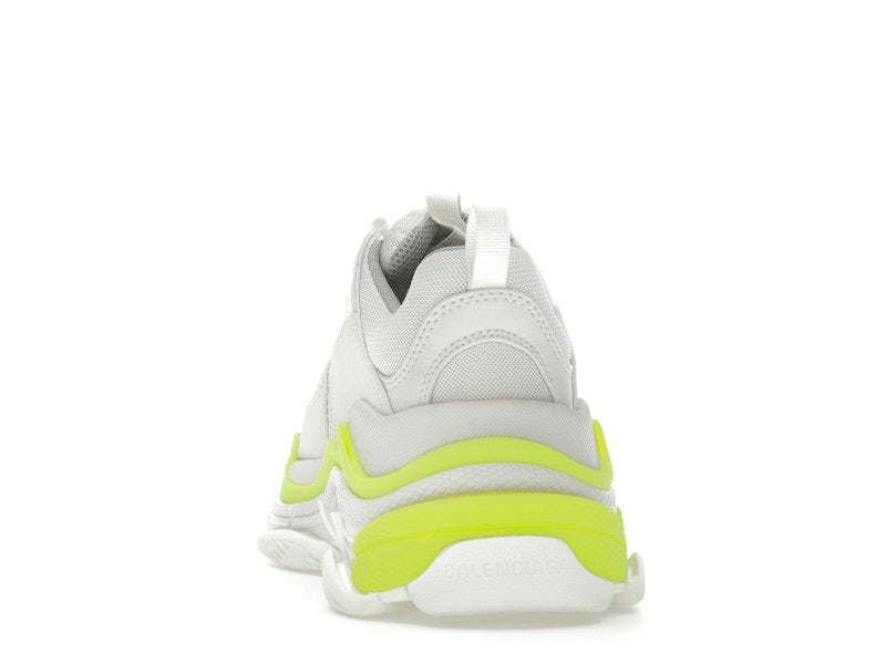 Balenciaga Triple S White Fluo Yellow (Women's)
