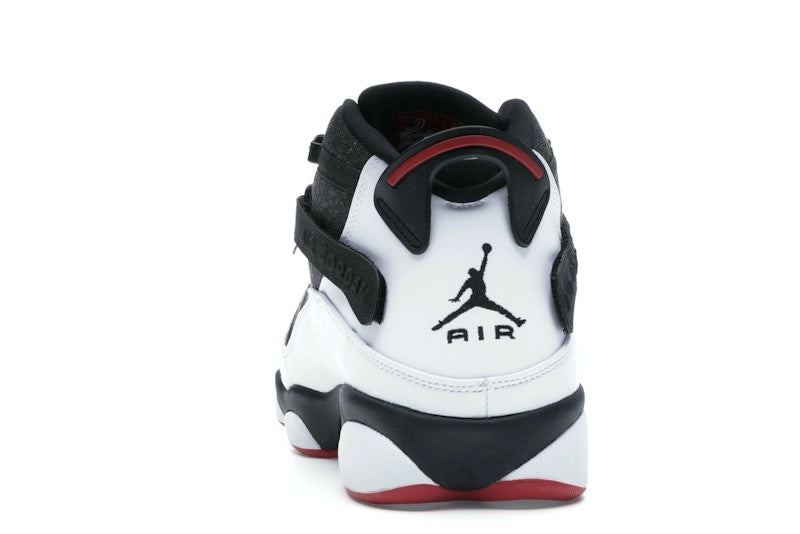 Jordan 6 Rings Black White Gym Red