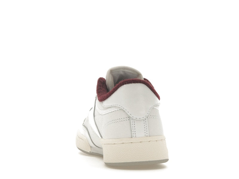 Reebok Club C 85 Packer Shoes Chalk White Maroon