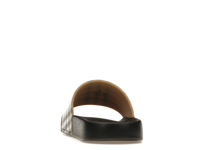 Burberry Check Print Slides Archive Beige (Women's)