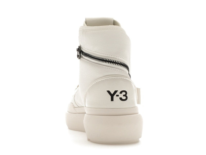adidas Y-3 Ajatu Court High Core White Orbit Grey Cream White