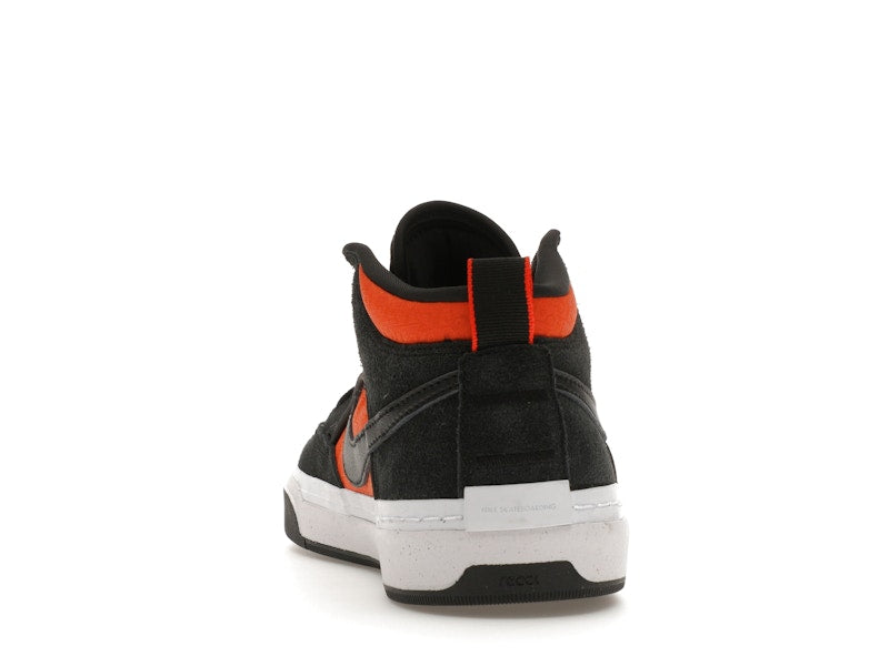 Nike SB React Leo Black Electro Orange