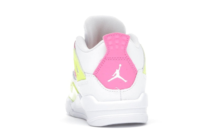Jordan 4 Retro White Lemon Pink (TD)