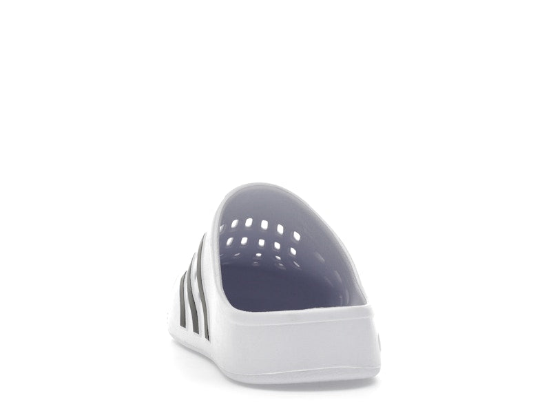 adidas Adilette Clog White Black